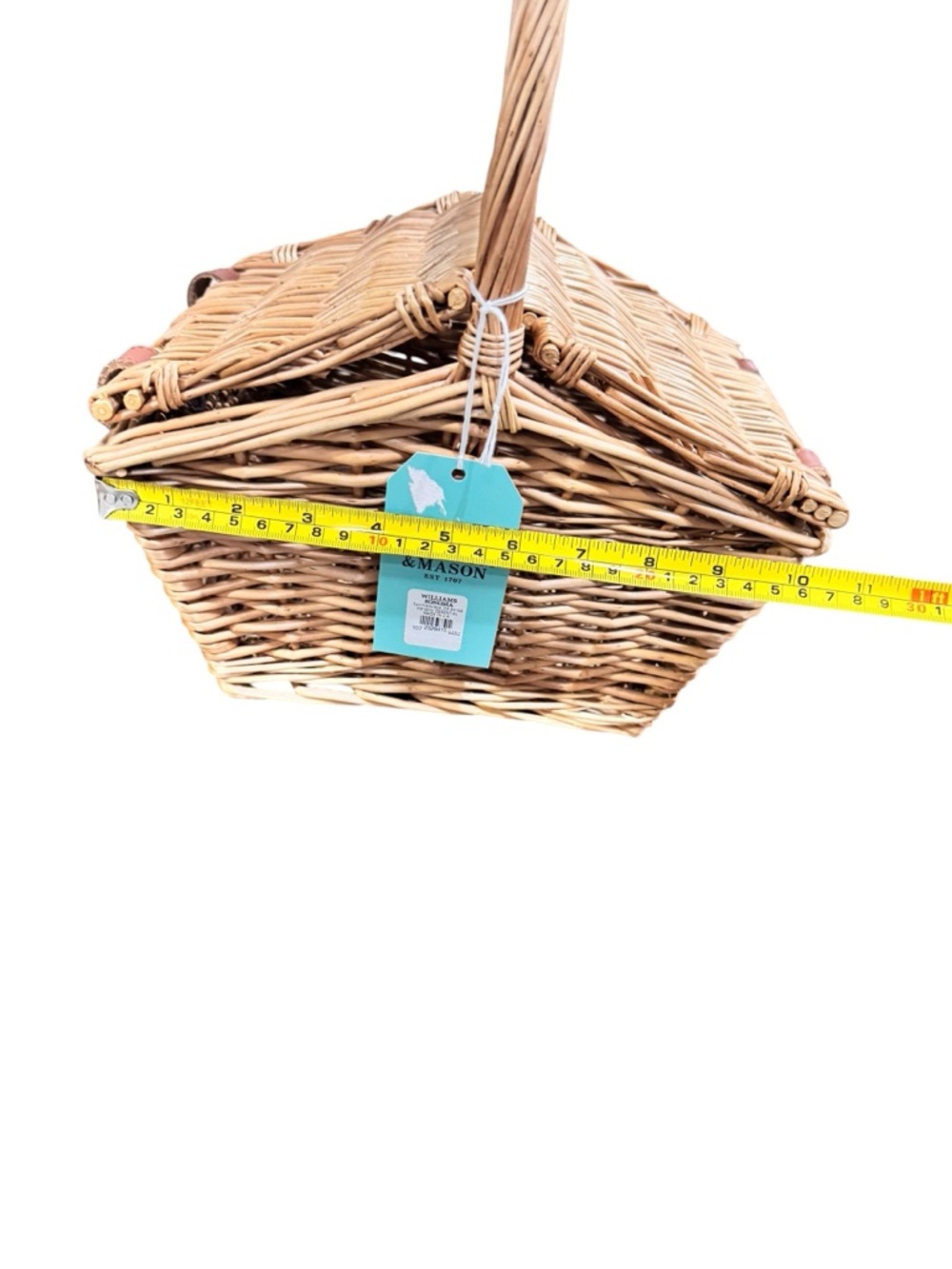 Fortnum & Mason Mini Huntsman Woven Basket - Picture 10 of 15